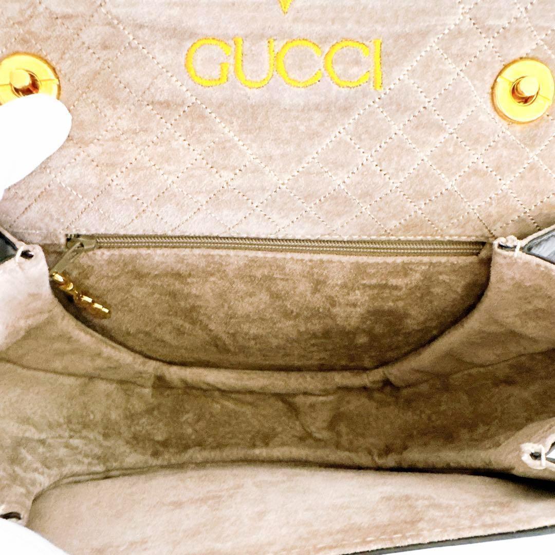 グッチ ポシェット パーティーバッグ チェーンショルダーバッグ レディース 黒