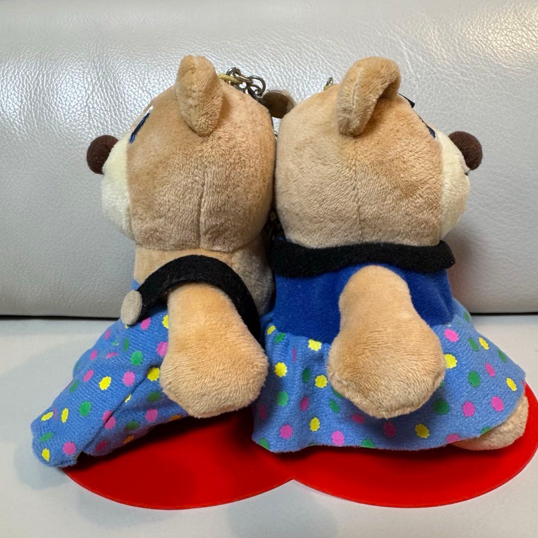 FEILER オールドテディ　リナ＆ニコ チャーム　キーホルダー