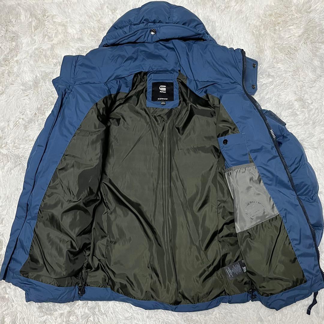 極美品 G-STAR RAW 近年モデル 2way 中綿 ダウンジャケット M