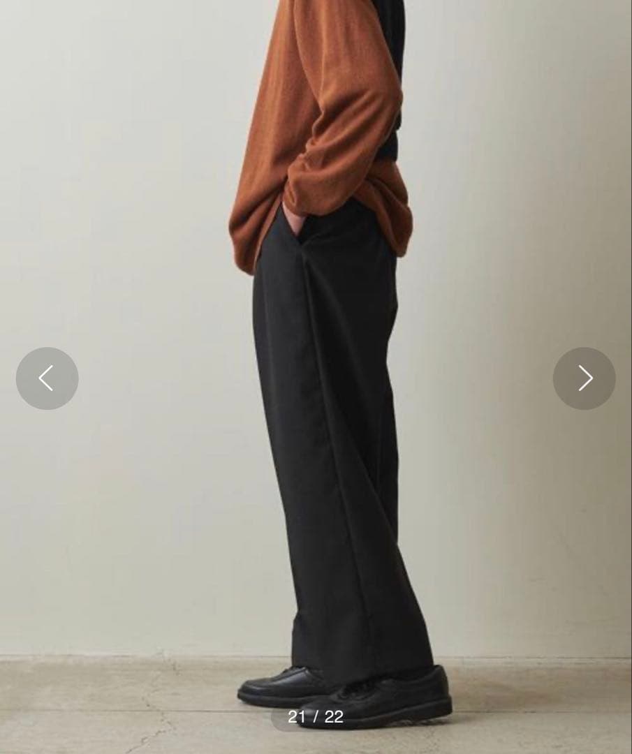 Steven Alan マットクロスインツープリーツドレストラウザーズ