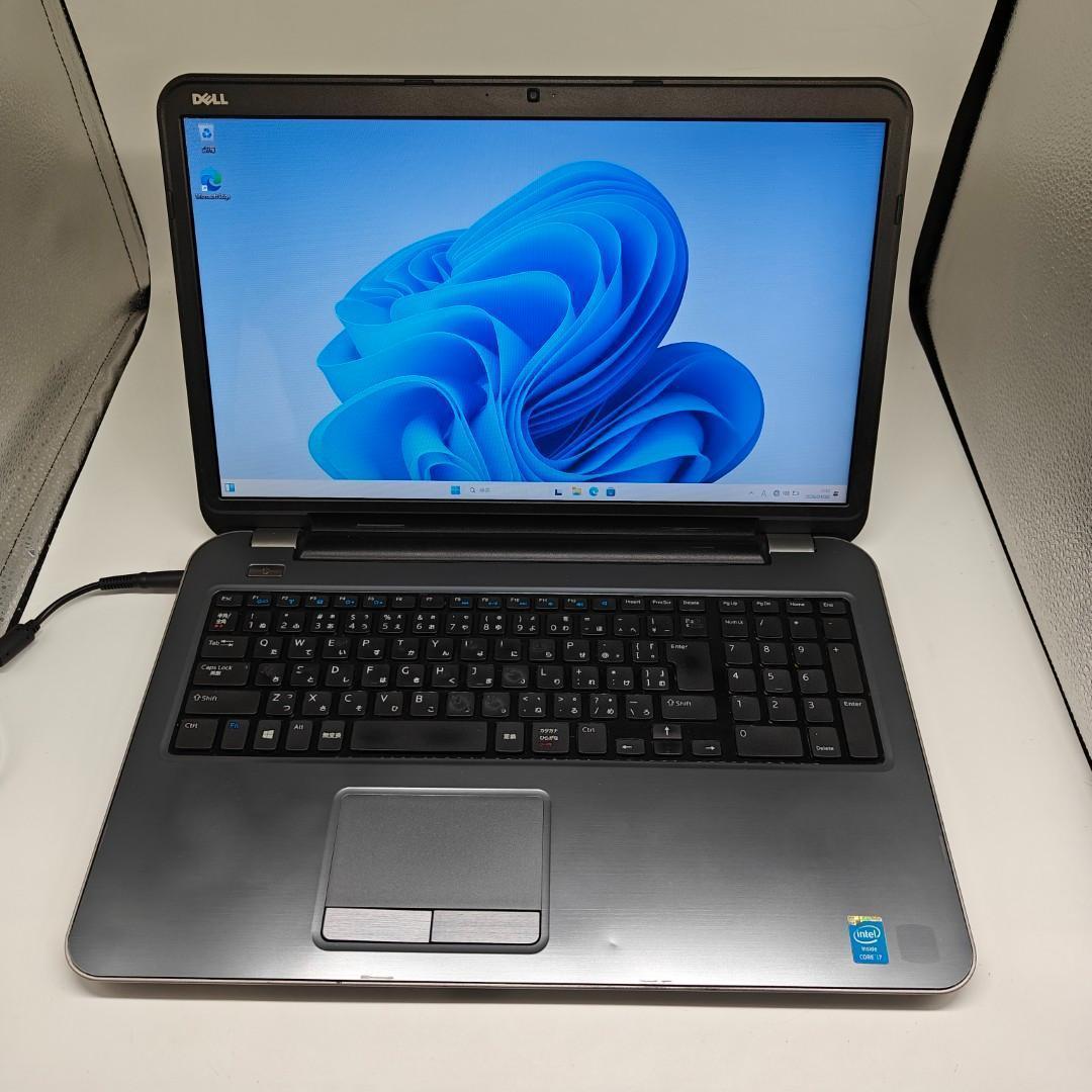 【DELL】爆速i7 SSD512GB 16GB 17.3インチ ノートPC