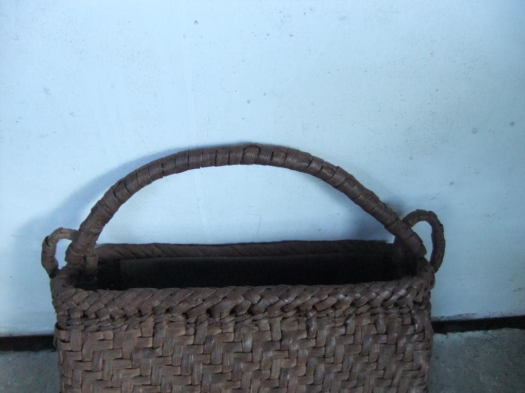 「みかん様」専用　福島県三島産 山葡萄かご　ワンハンドル　２way