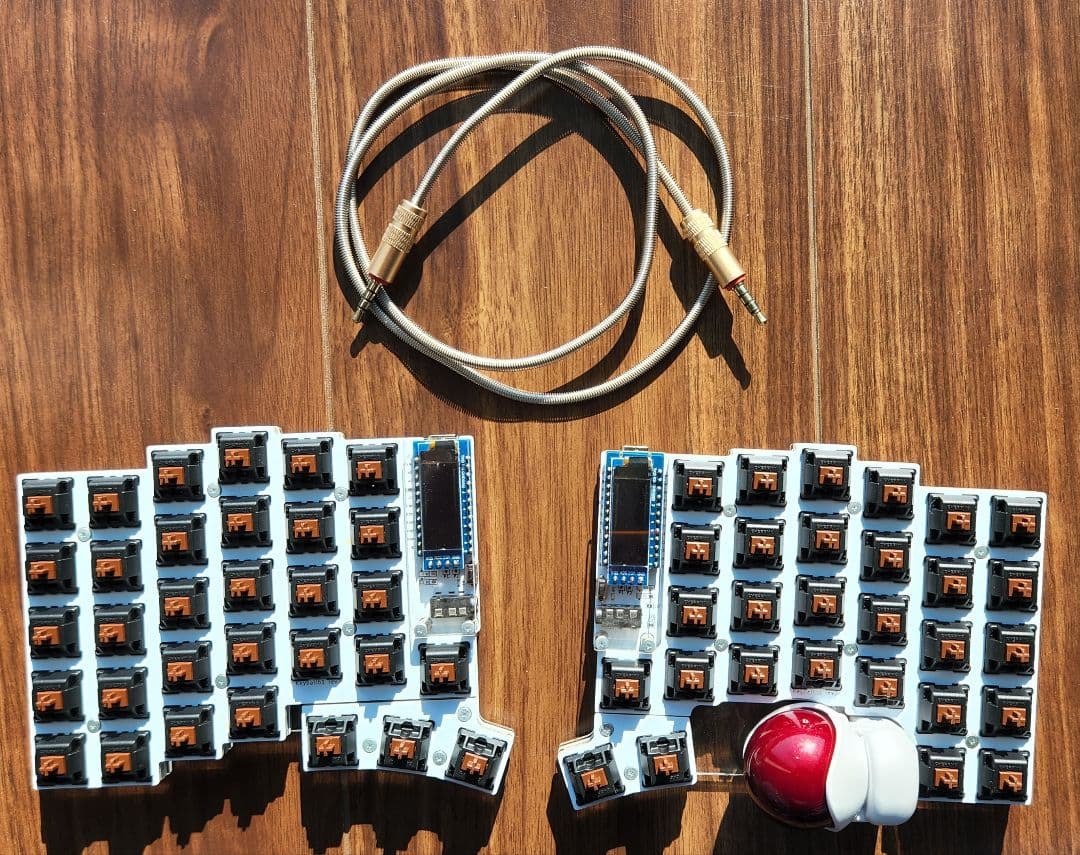 キーボード Keyball61