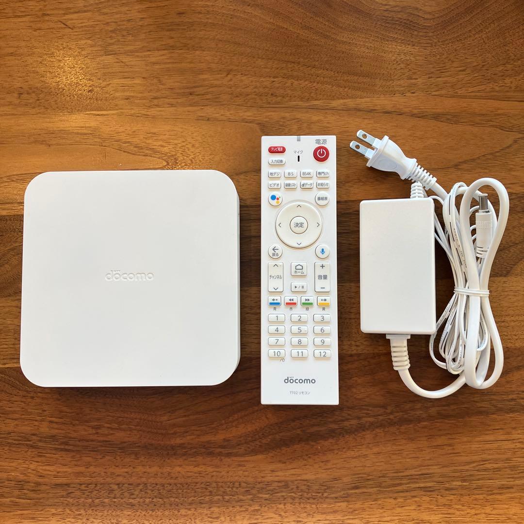 docomo テレビ受信機 TT02 ホワイト