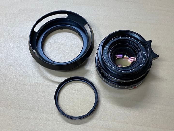 ライカ ズミクロン 35mm F2 (2nd 6枚玉 ツノ無し)