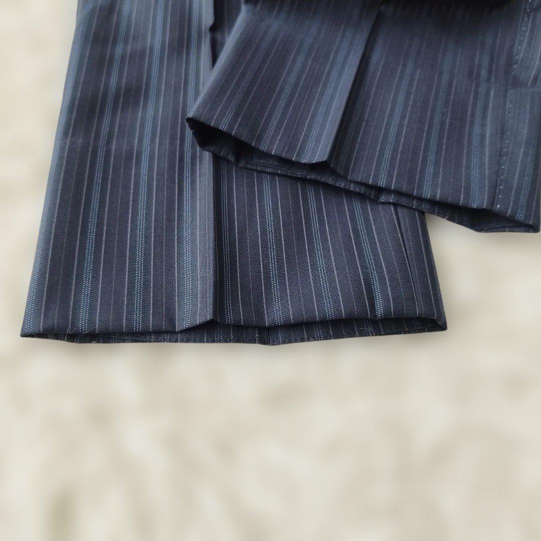 極美品✨ポールスミス×ロロピアーナ スーツ 花柄 SUPER130's 紺 XL