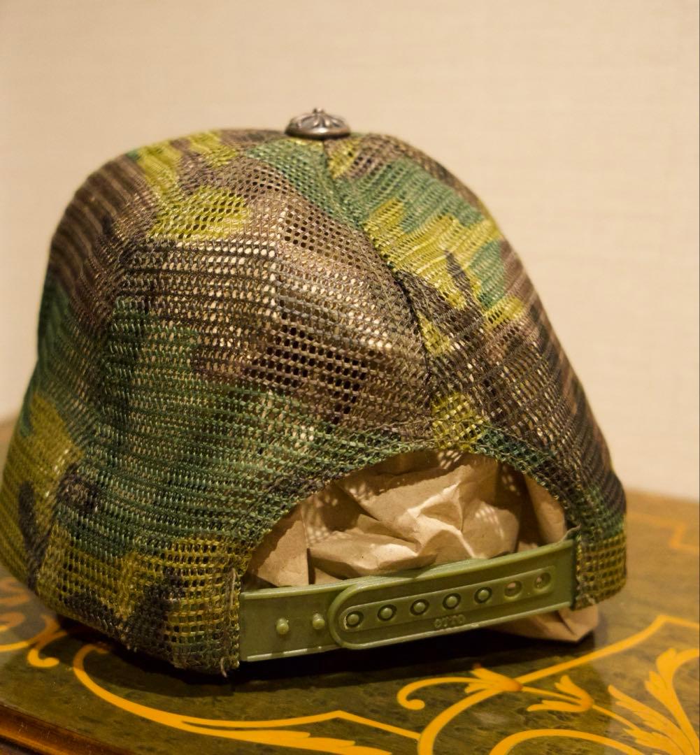 Chrome Hearts LA 迷彩刺繍ロゴキャップ