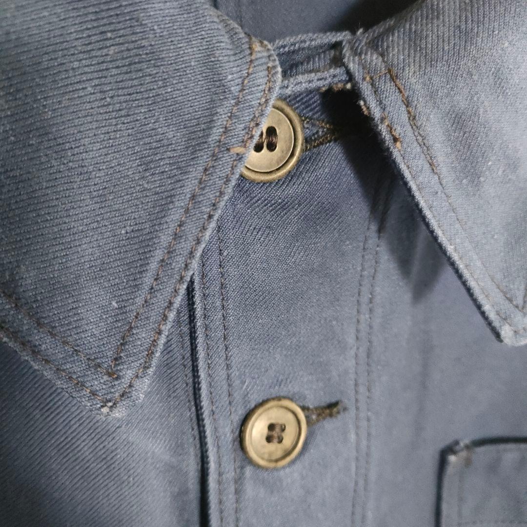 ジャケット・アウター 1940s french work jacket cotton twill