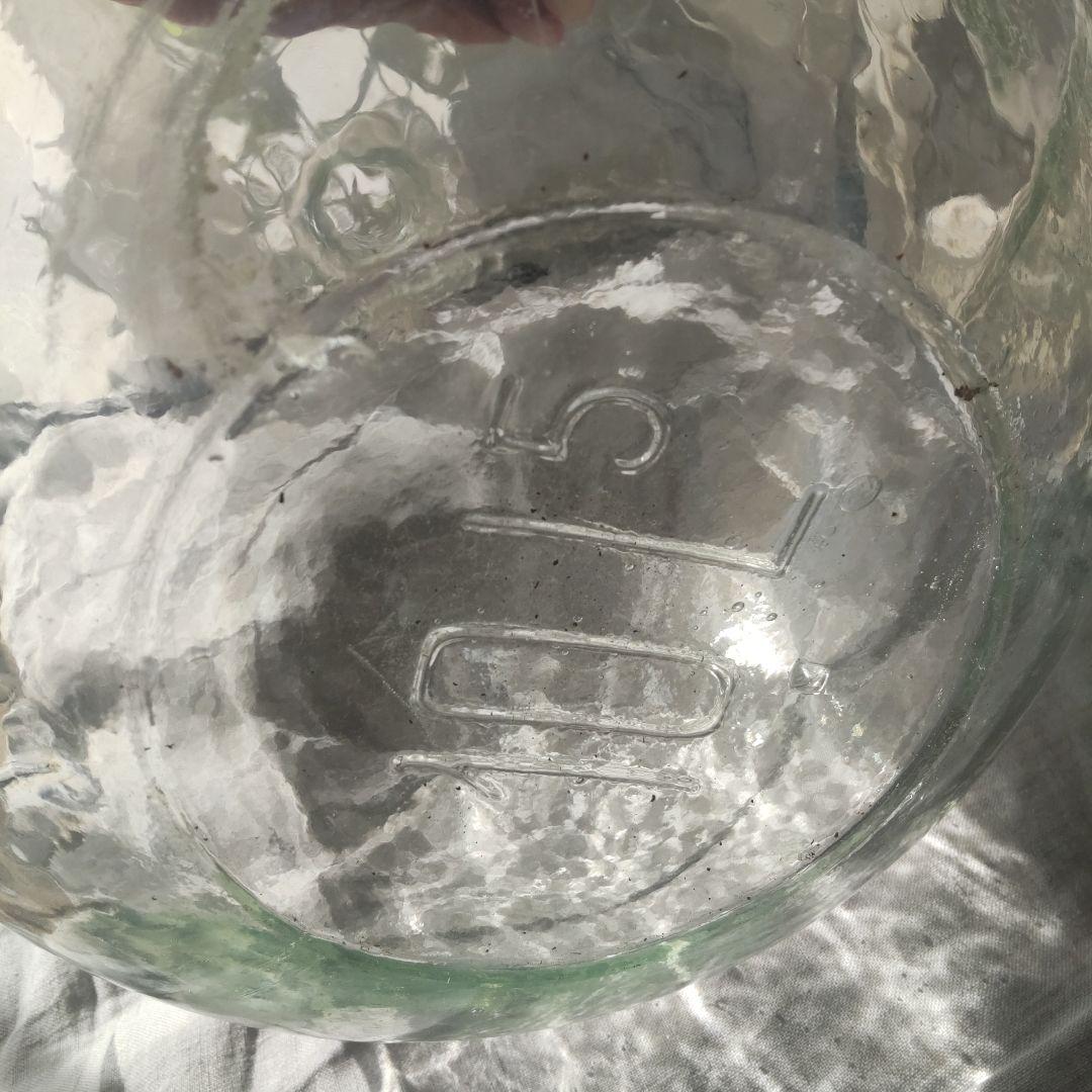 フランス　アンティーク　特大　ディミジョンボトル　ガラス