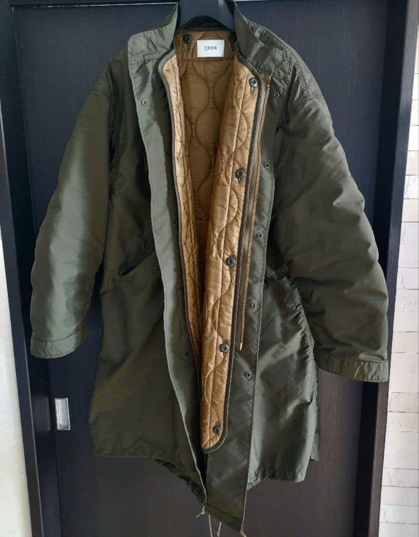 CIOTA シオタ M-65フィールドパーカー オリーブ OLIVE 4