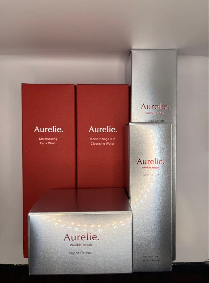 【新品】 Aurelie スキンケアトライアル5点セット