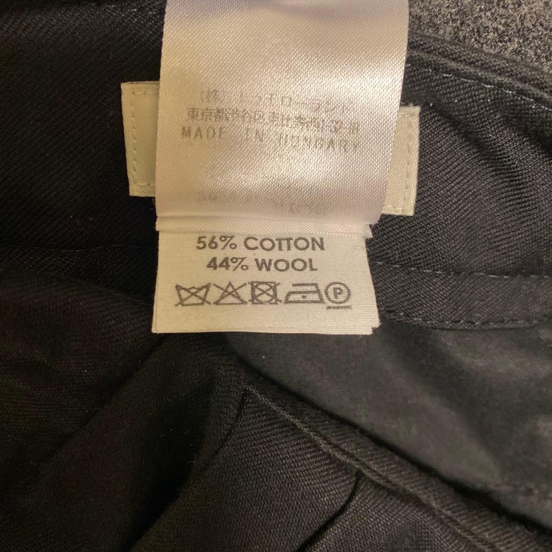 DRIES VAN NOTEN 2020SS ブラック ドレープパンツ 34