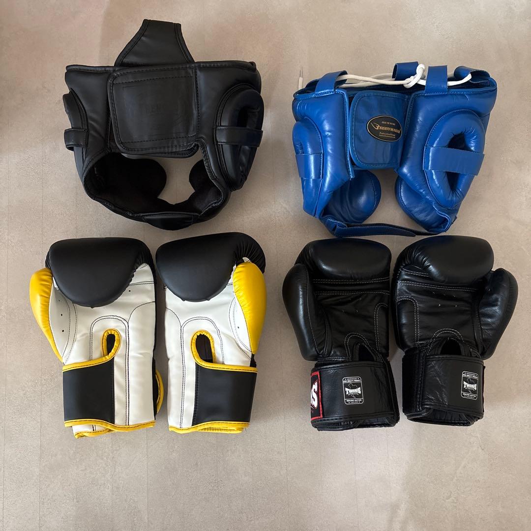 ボクシンググローブ　ヘッドギア