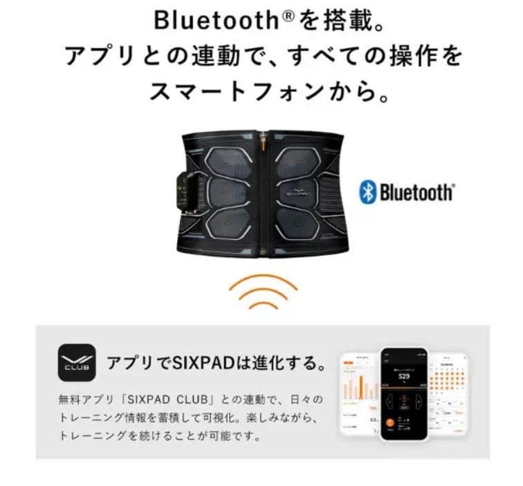 希少カラー【新品】シックスパッド パワースーツコアベルト EMS ピンク L