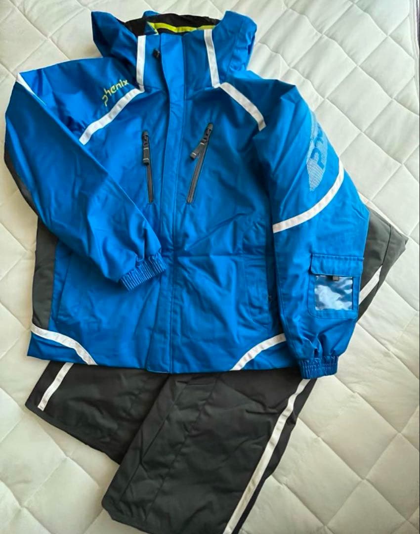 phenix スキーウェア　ブルー　青 キッズ　ジュニア　140 150