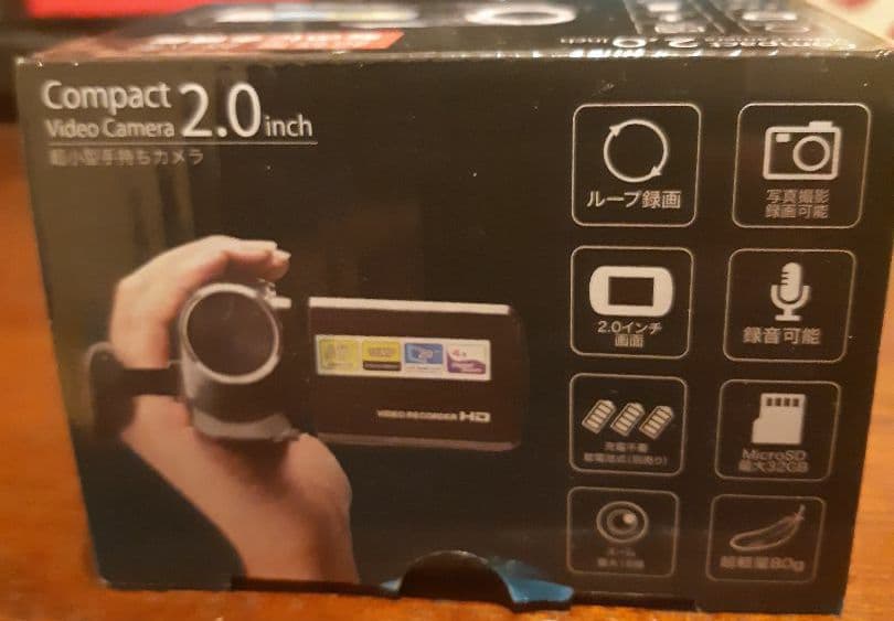 ZOX　2.0コンパクトビデオカメラ ZX-004