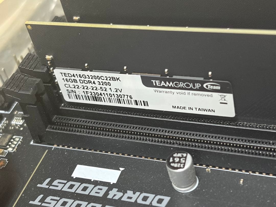 MSI B550 5700X 16GB×2(32gbDDR4