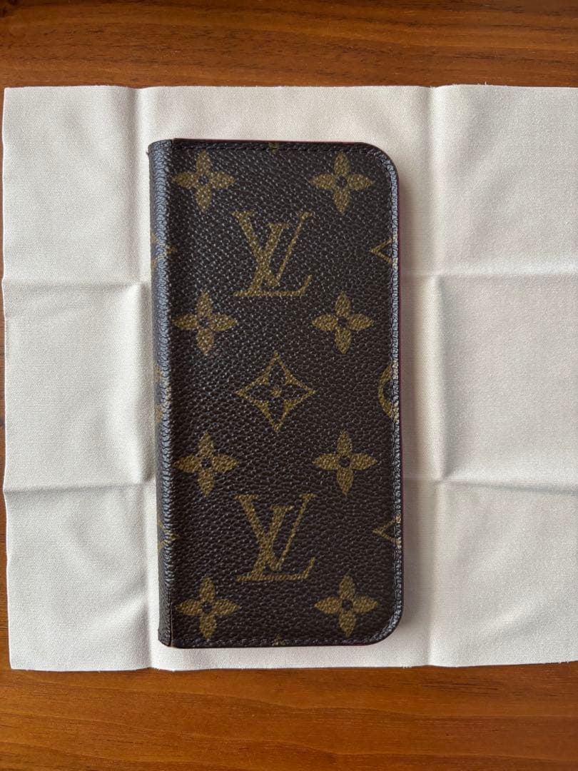 Louis Vuitton 手帳型 iPhoneケース モノグラム