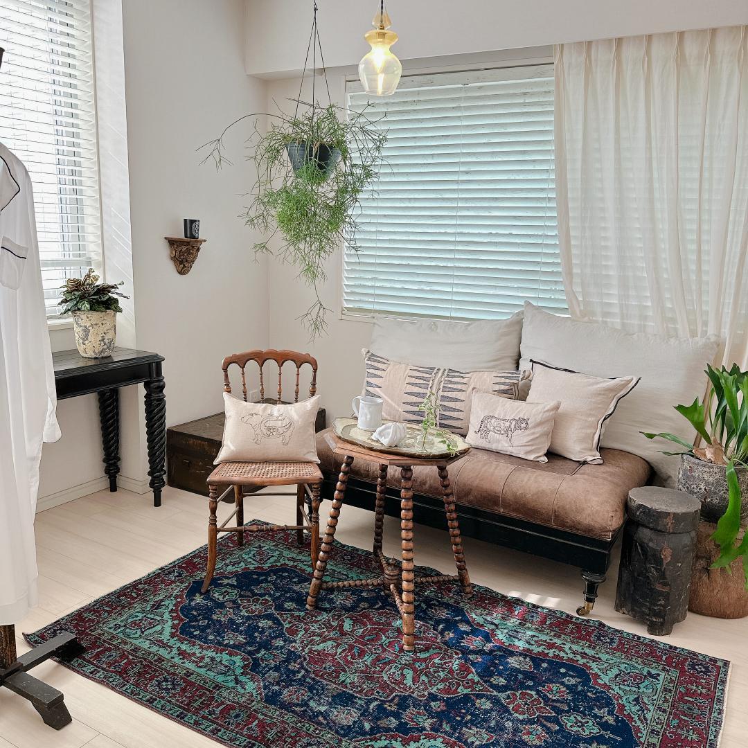 0938 トルコ ヴィンテージラグA107