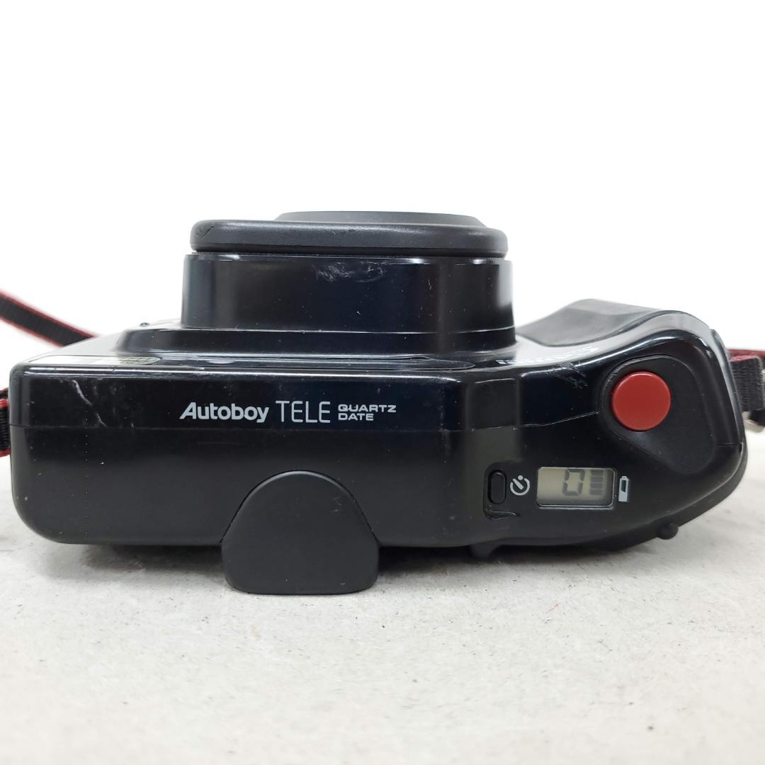フィルムカメラ Canon Autoboy TELE QUARTZ F0123-117-6v y