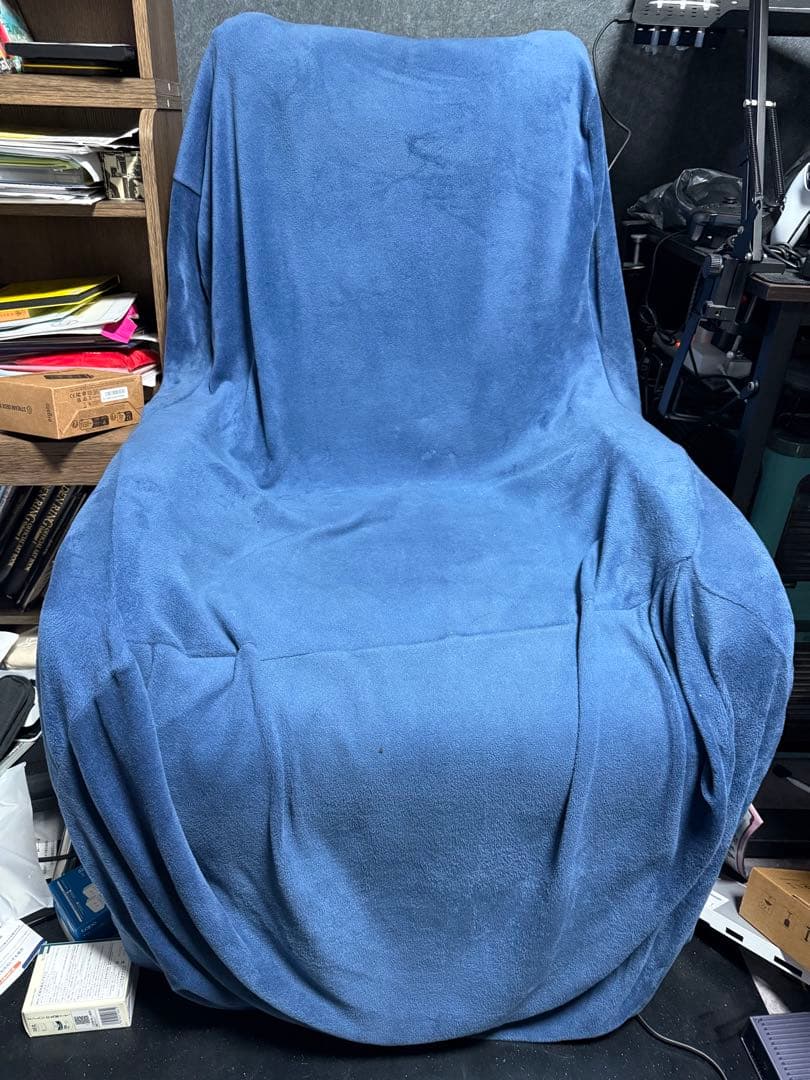 DORIS リクライニングチェア グレー 140 送料込み