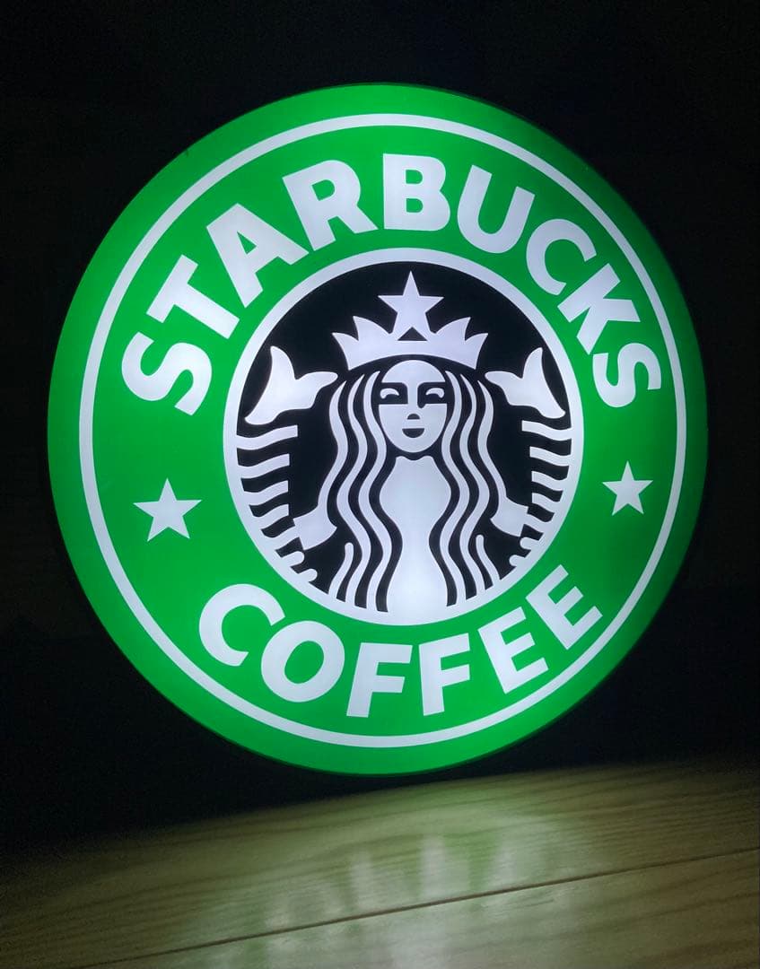 スタバ 電飾 看板 ネオンサイン 壁飾り ランプ レトロ ライト アメリカン雑貨