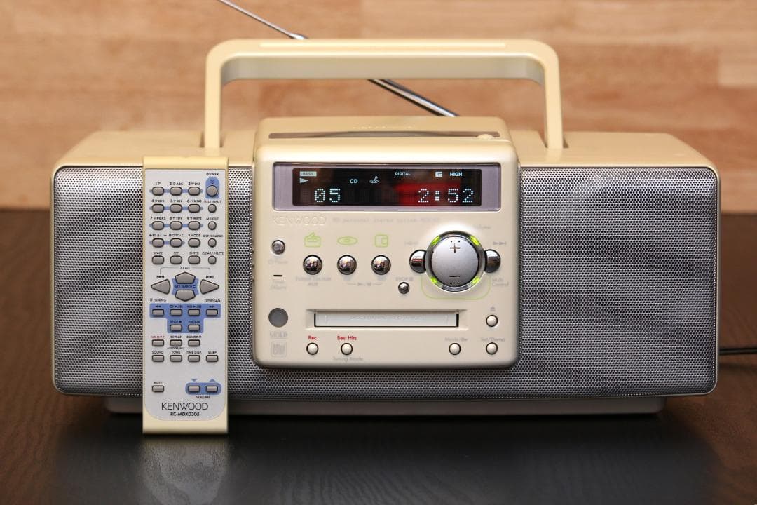 KENWOOD MDX-K1 CD/MD/TUNER コンポ ラジカセ 極美品