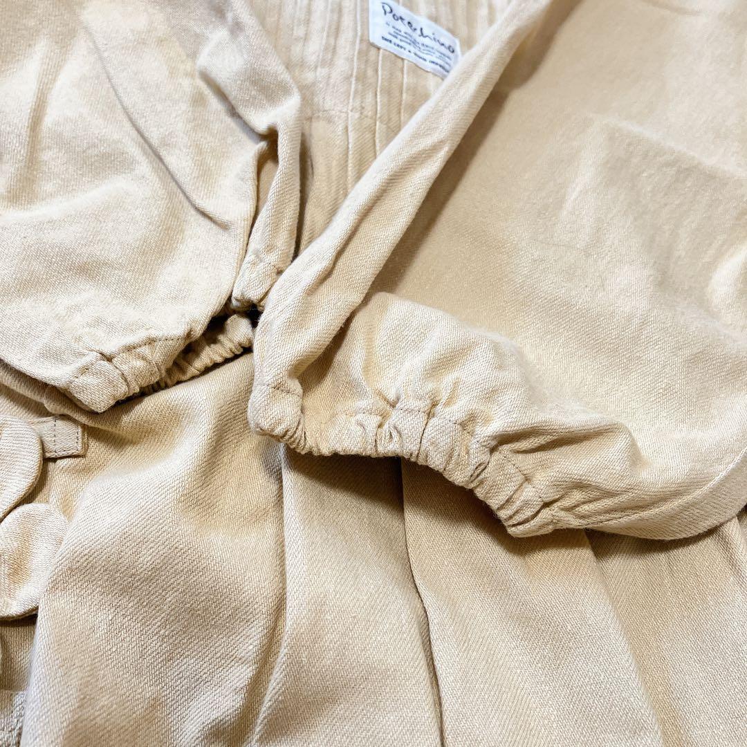 さえら POTECHINO 割烹着 エプロン お花 イエロー スモッグ