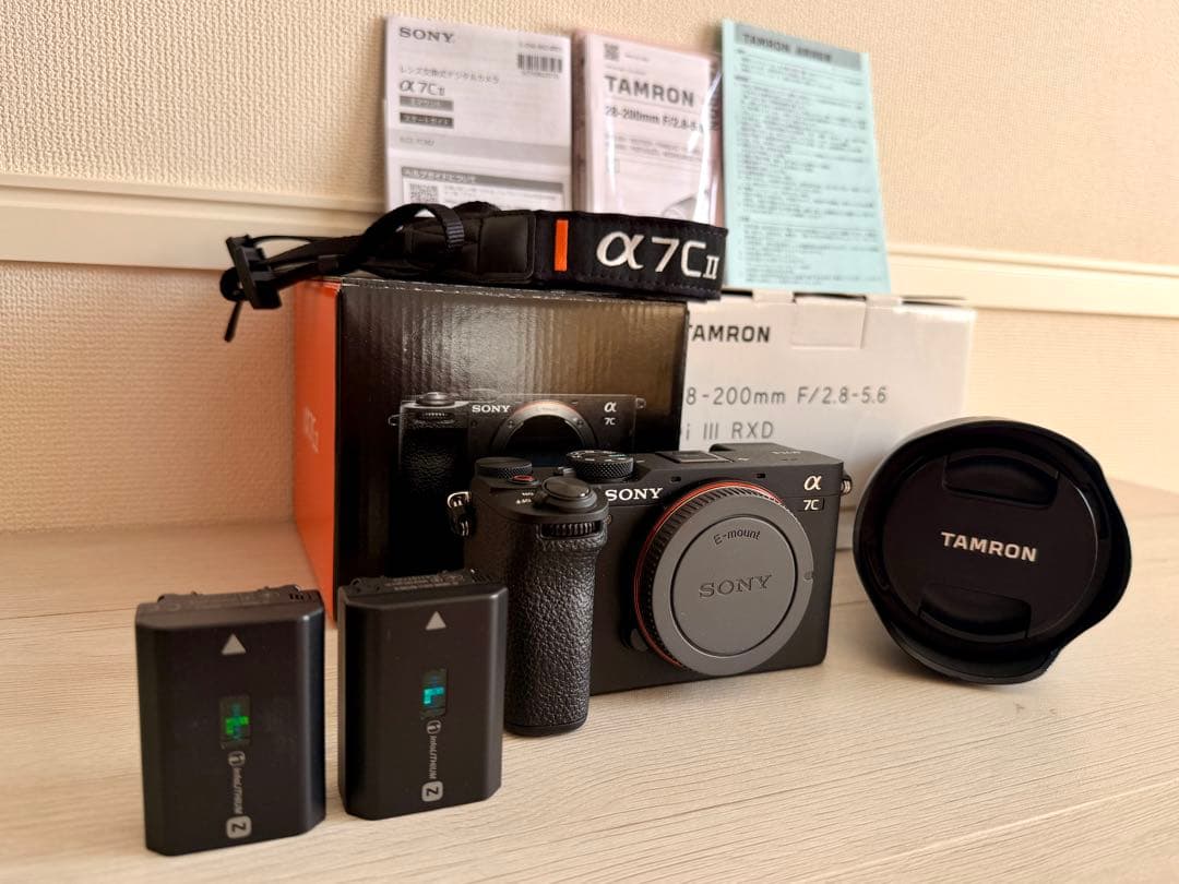 美品 SONY α7CII TAMRON 28-200mm付