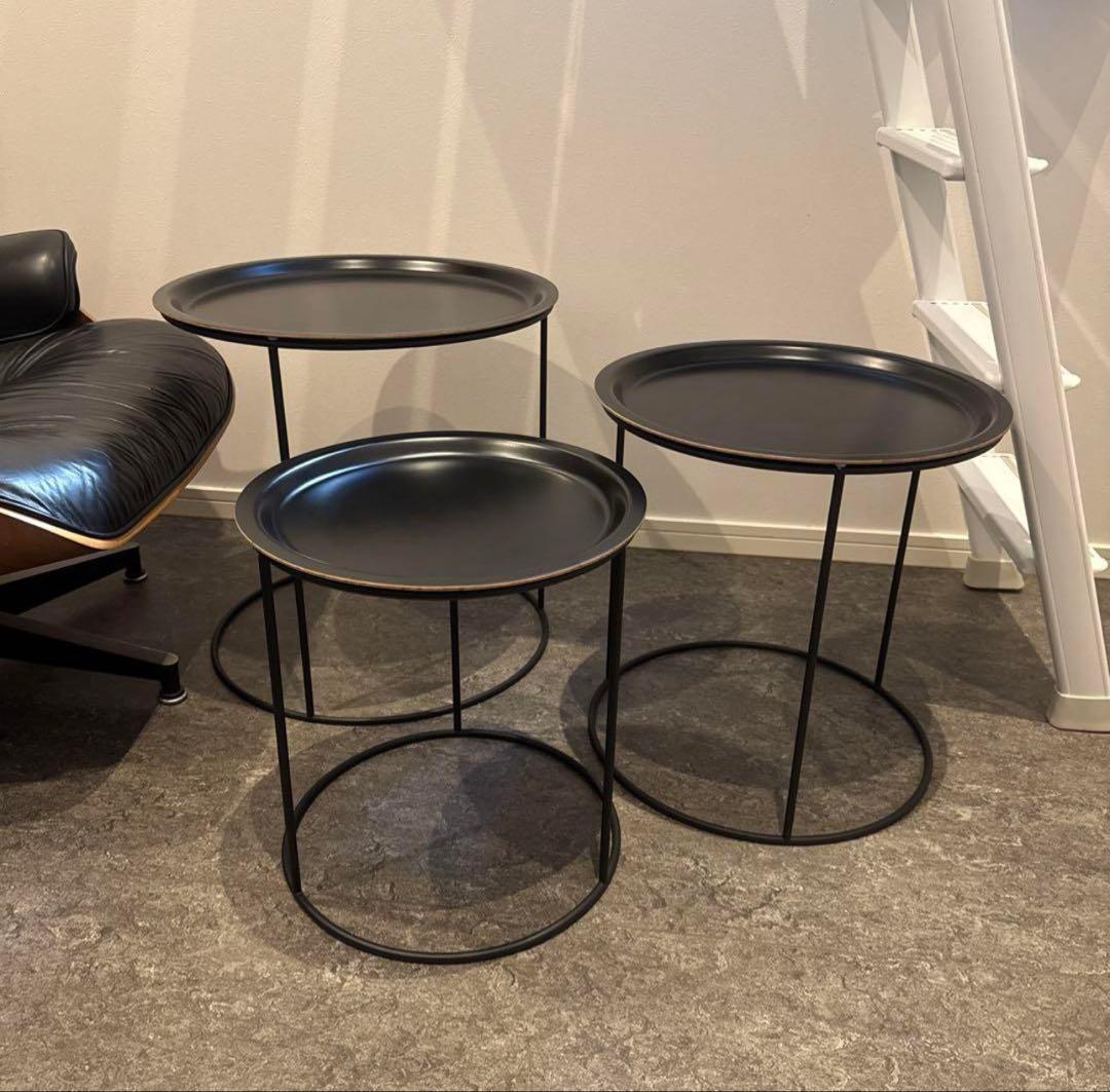 とみり　Bo Concept サイドテーブル ネストテーブル　3個セット