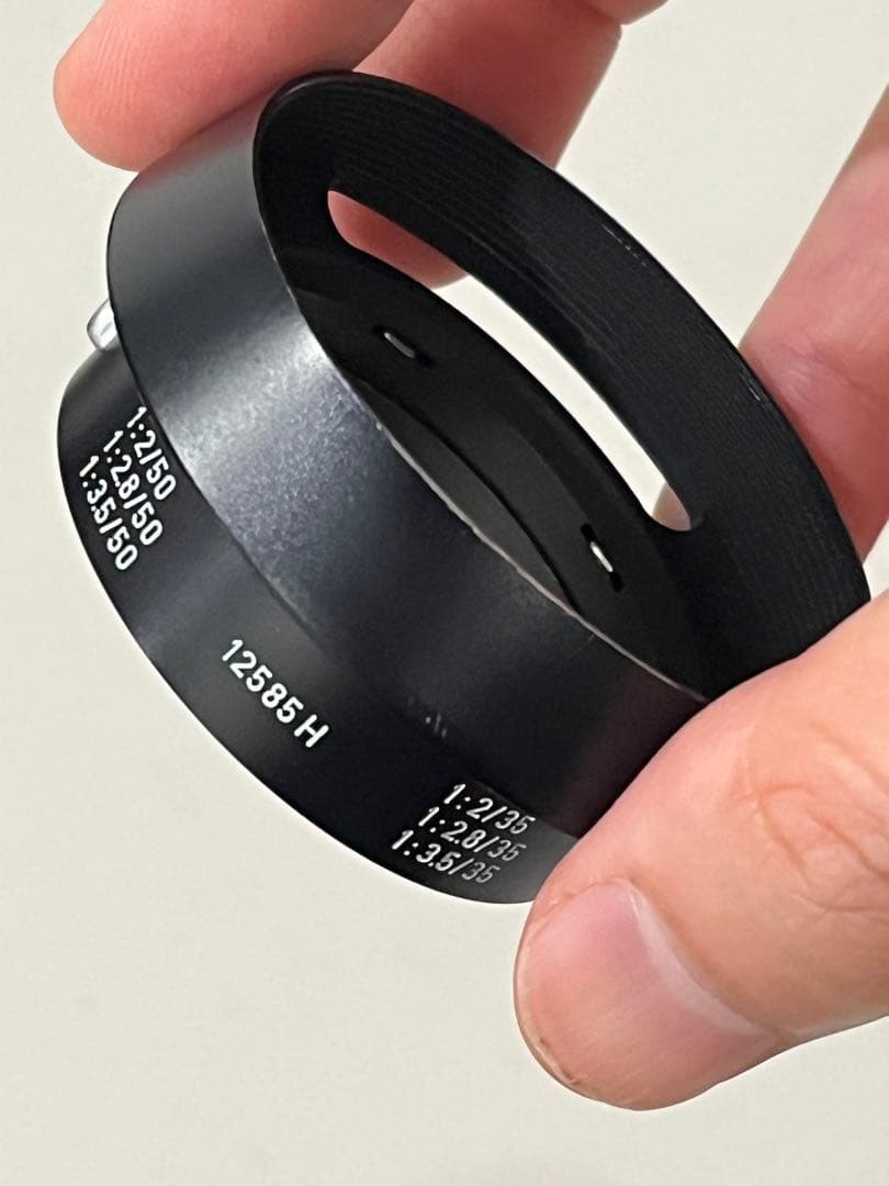 summicron-m 35mm f2 7枚玉 12585H