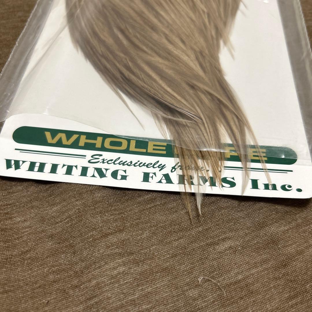 WHITING ホワイティング　ドライフライハックル