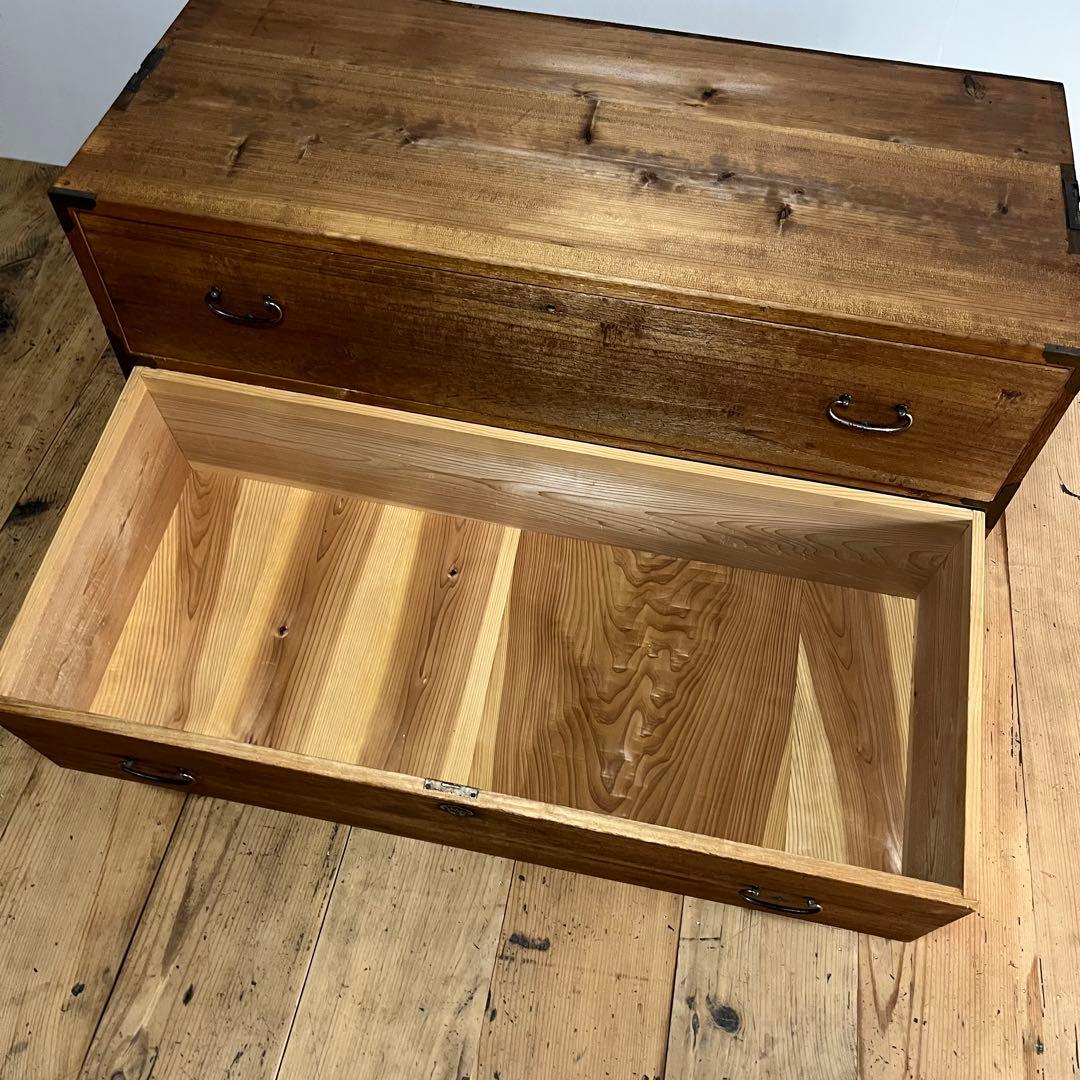 アンティーク タンス チェスト テレビ台 ローボード 展示台 z724