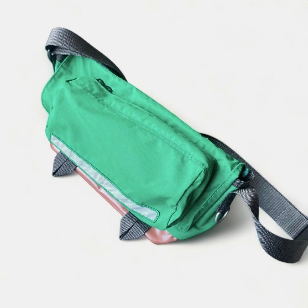 小*1様 【希少】マーガレットハウエル×ポーター メッセンジャーバッグ 緑 茶