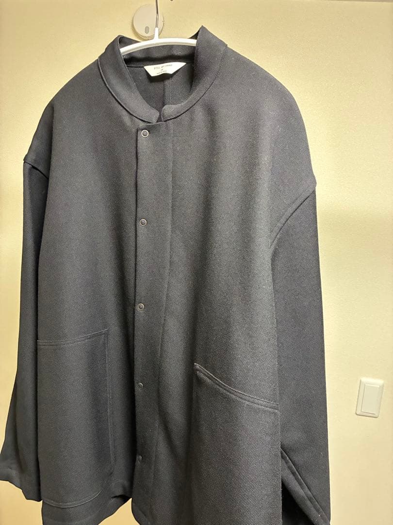 STILL BY HAND スタンドカラー スナップボタン ジャケット