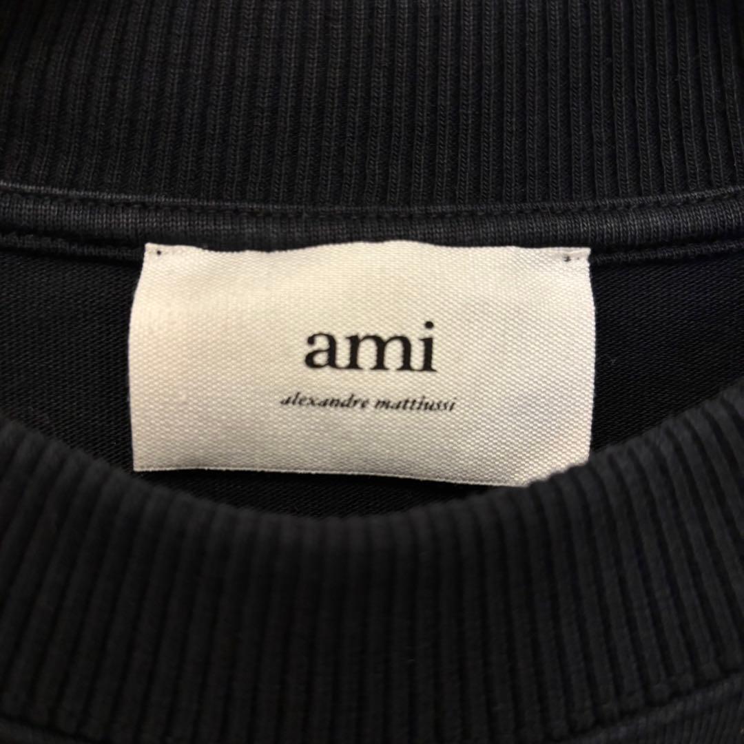 Amiparis ロゴロングTシャツ　UST200.701 メンズSサイズ