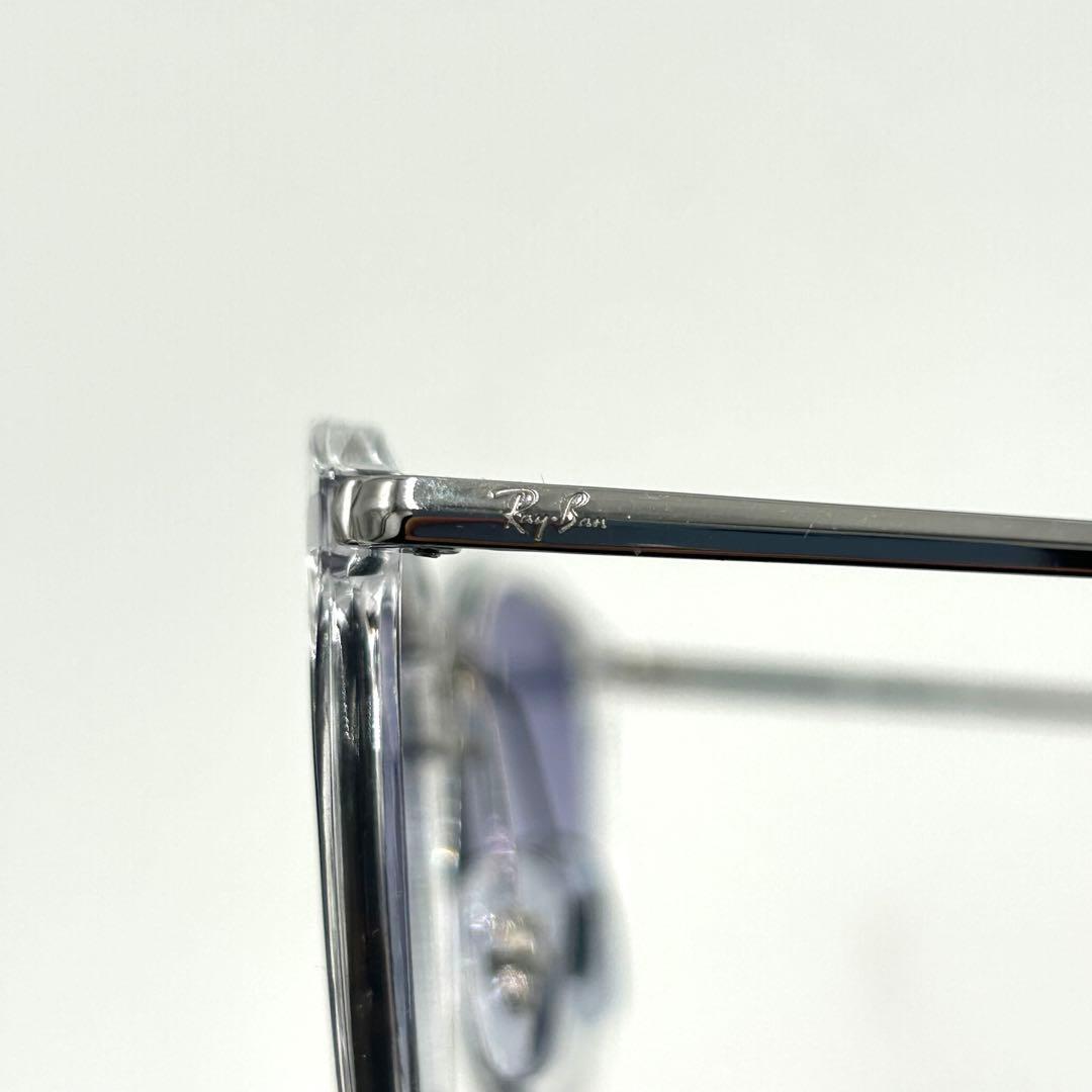 RayBan サングラス RB7140 クリア シルバー ReVision