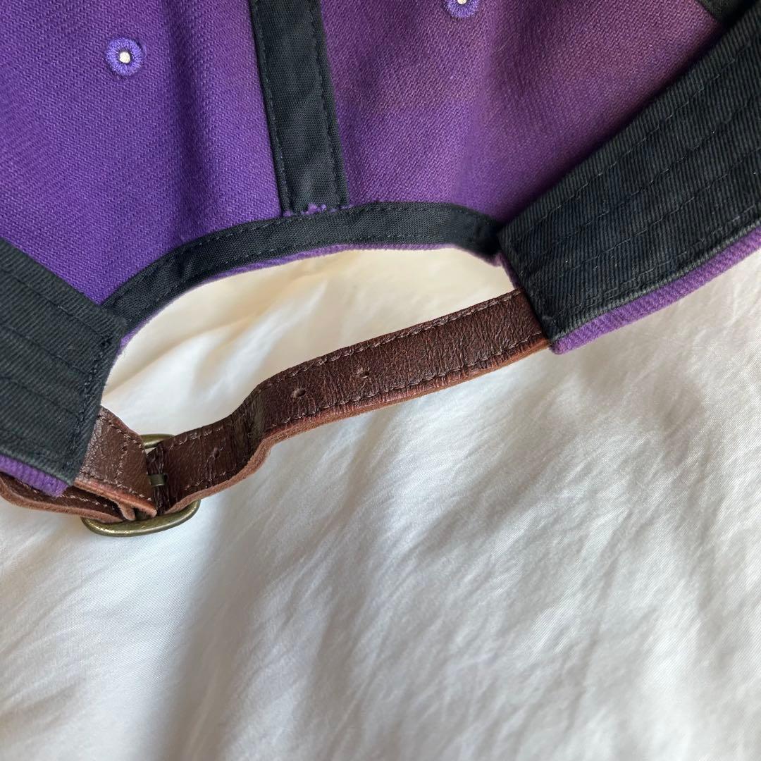 帽子 18SS Supreme Classic Logo 6-Panel Purple