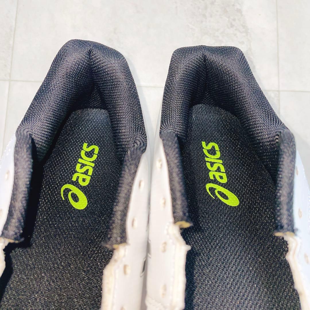 アシックス ゲルタクティック12 バレーボール ホワイト/ブラック 24cm