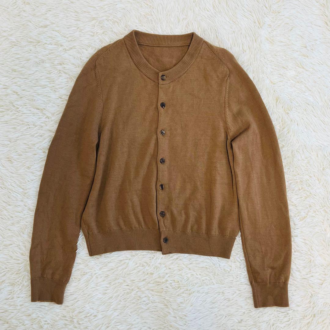 美品　23aw ミューズドゥーズィエムクラス WISH クルーネックカーディガン