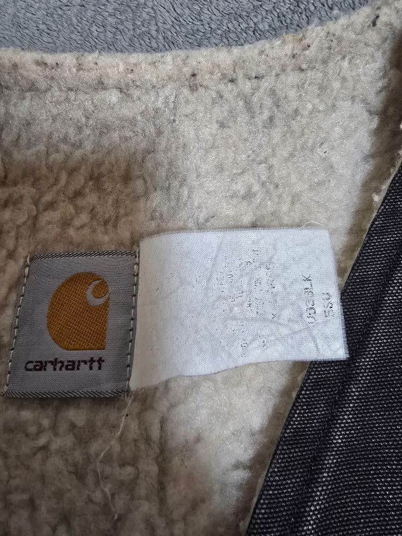Carhartt ベスト V03 BLK 90s USA デトロイトジャケット