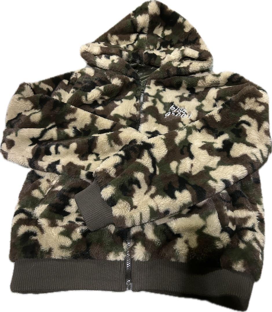 キスオンザグリーン 迷彩柄 セットアップ もこもこ レディース ゴルフ ウェア