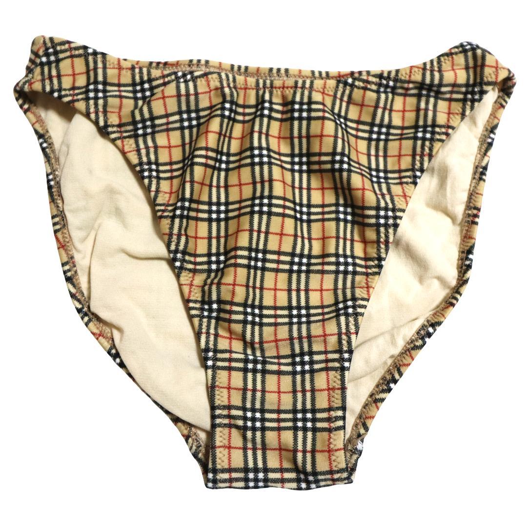 バーバリーブルーレーベル　ビキニ　水着　ノバチェック　4点セット　ポーチ