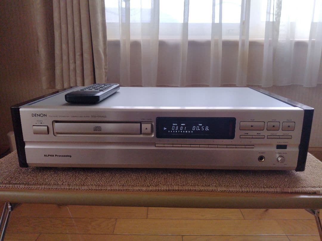 DENON デノン DCD-1515ALG CDプレーヤー ピック＆ベルト交換済