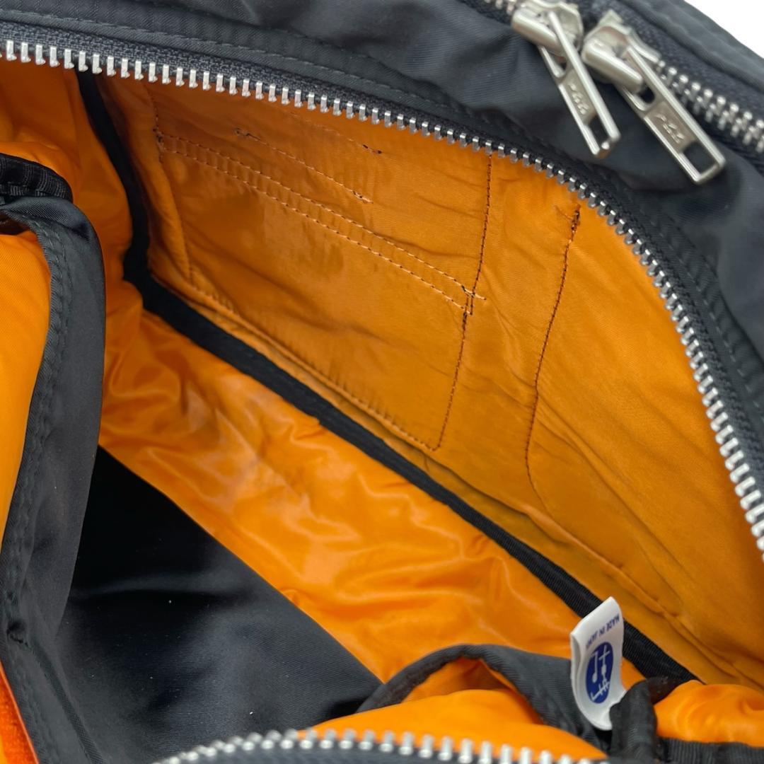 PORTER/ポーター タンカー ショルダーバッグ ブラック 2層式 斜め掛け