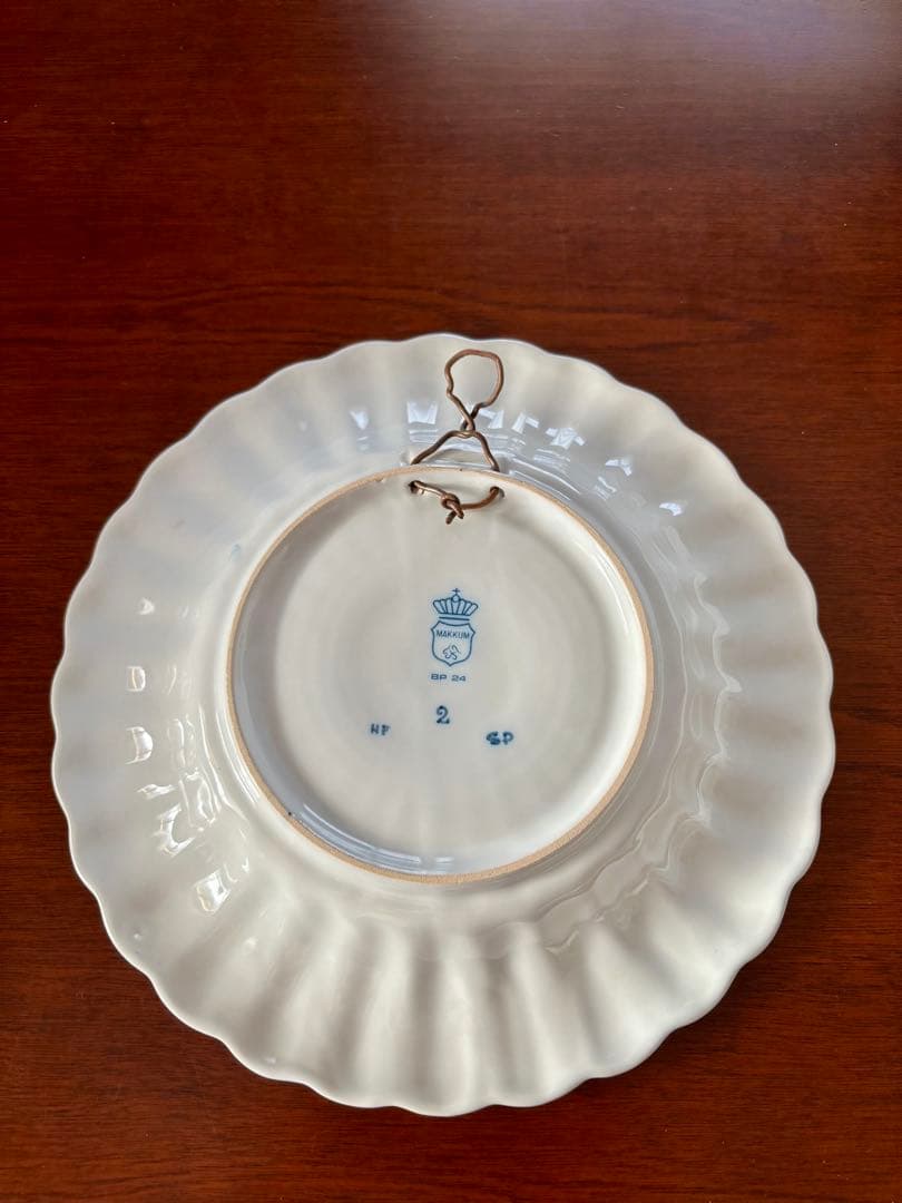 デルフト焼き　MAKKUM 飾り皿　3枚セット