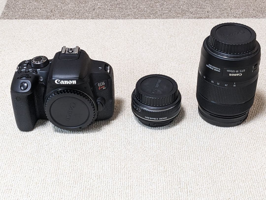 Canon EOS Kiss X9i　交換レンズ　三脚セット
