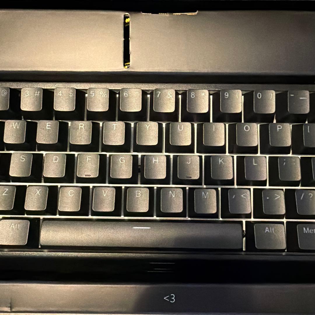 キーボード wooting 60he+