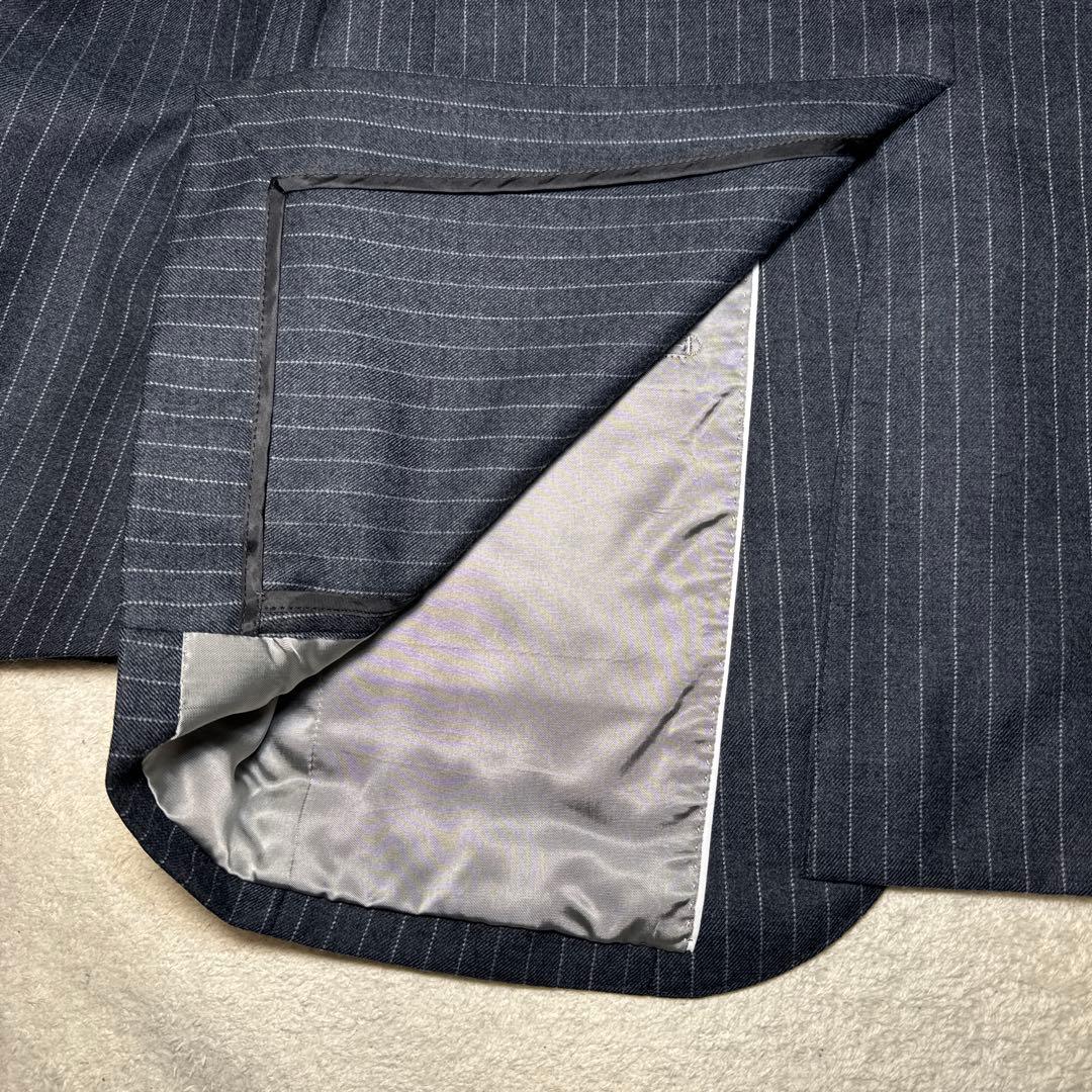 37 極美品　ドナート ヴィンチ　スーツ　日本製　ウール　フランネル　A5