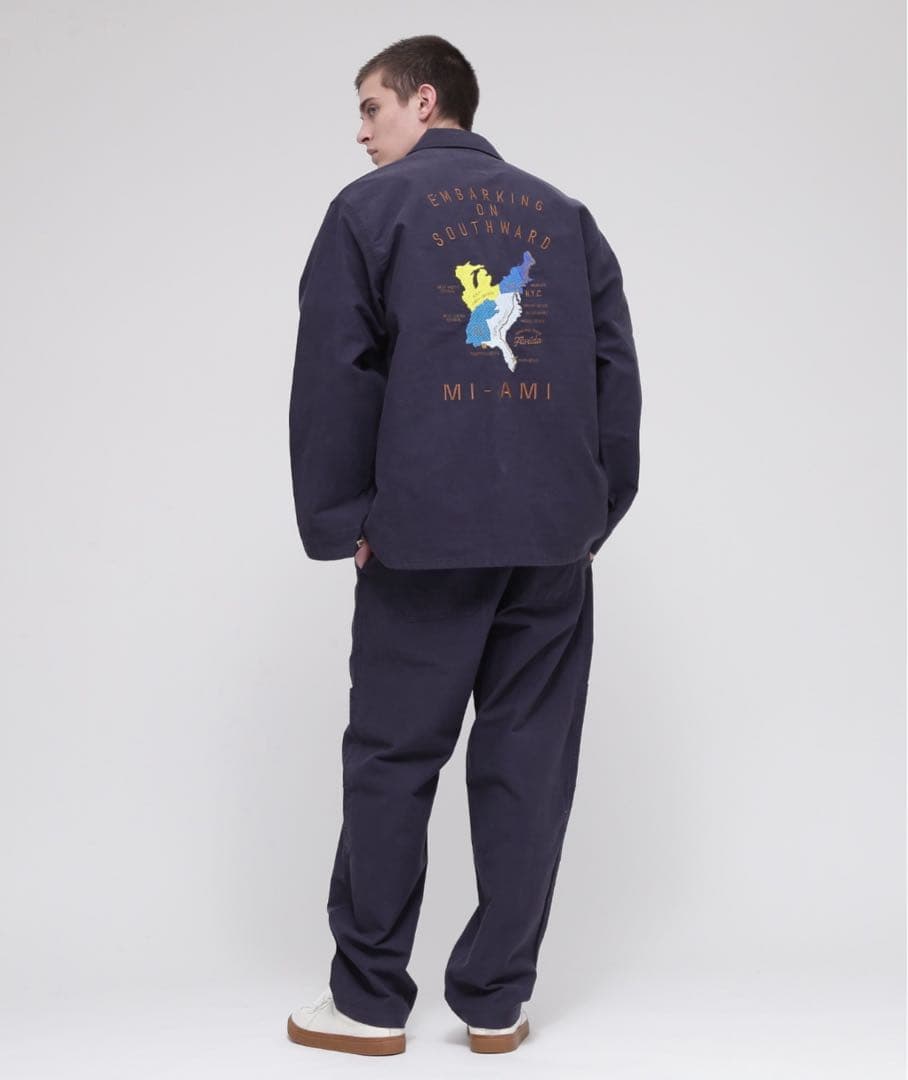 AVIREX カバーオール メカニックパンツ 上下セットアップ L